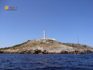 Promontorio Iapigio visto dal mare. Foto N. Febbraro