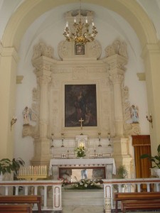 altare della Madonna Addolorata